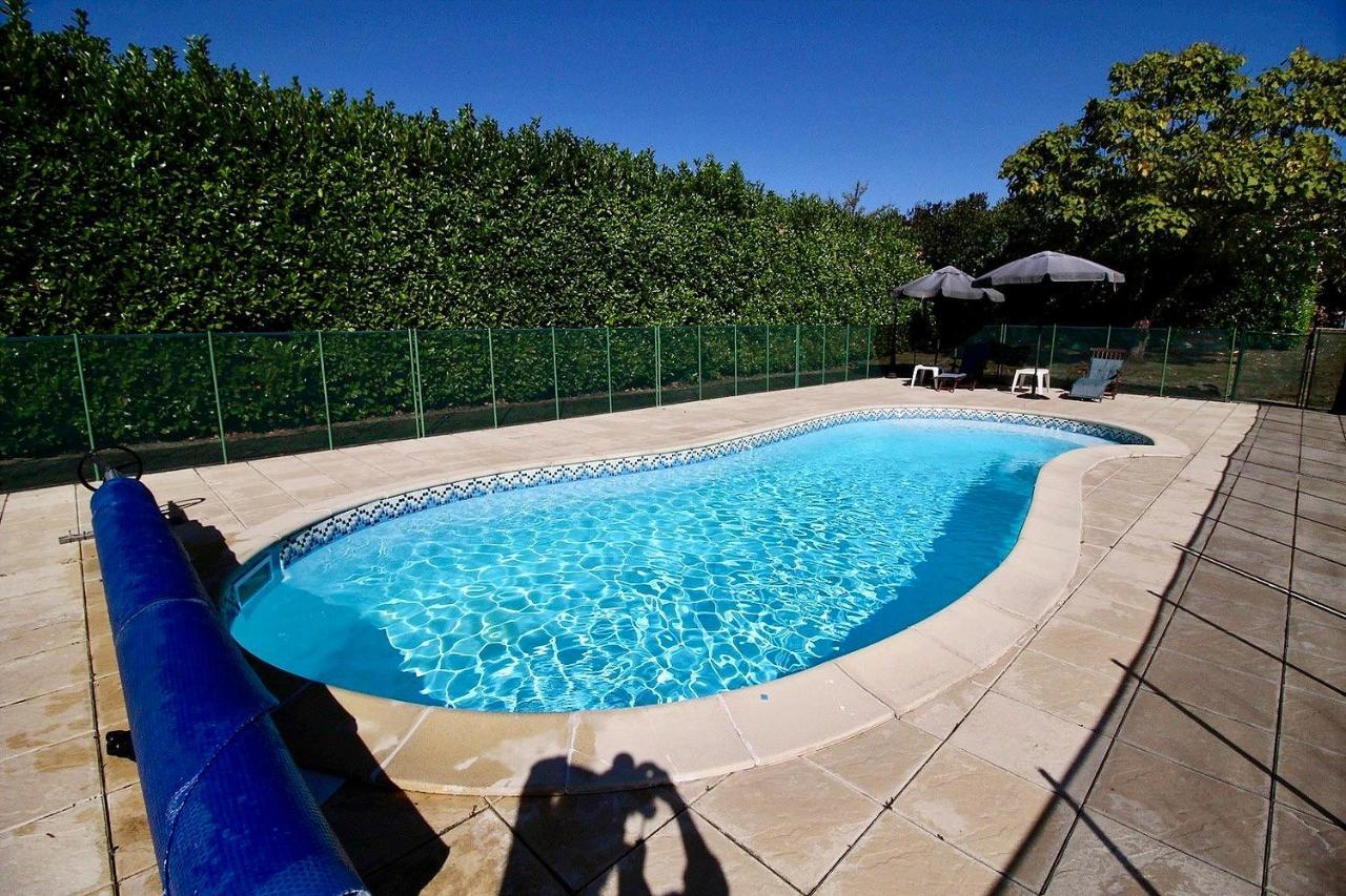 Maison Entre Dordogne Et Gironde Avec Piscine Minzac Extérieur photo