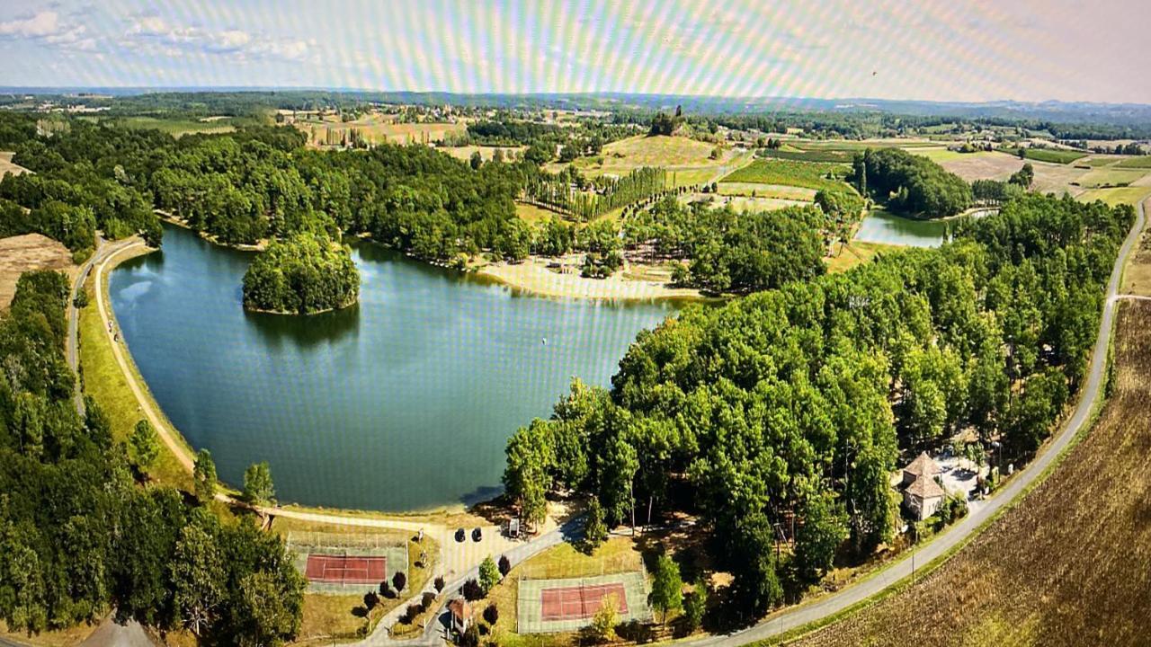 Maison Entre Dordogne Et Gironde Avec Piscine Minzac Extérieur photo