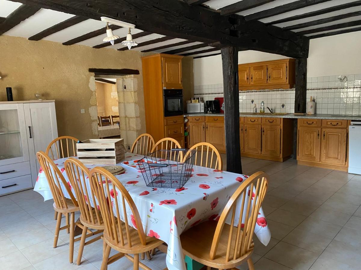 Maison Entre Dordogne Et Gironde Avec Piscine Minzac Extérieur photo