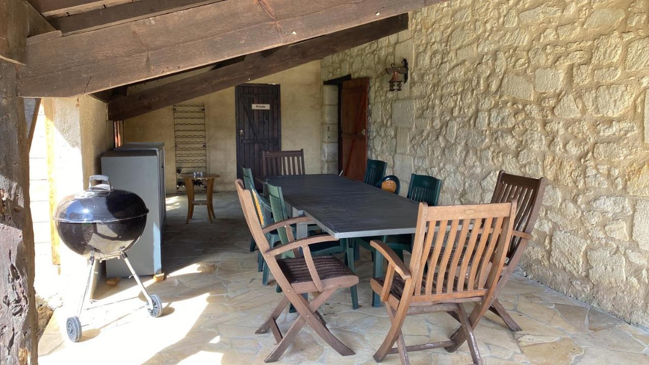 Maison Entre Dordogne Et Gironde Avec Piscine Minzac Extérieur photo