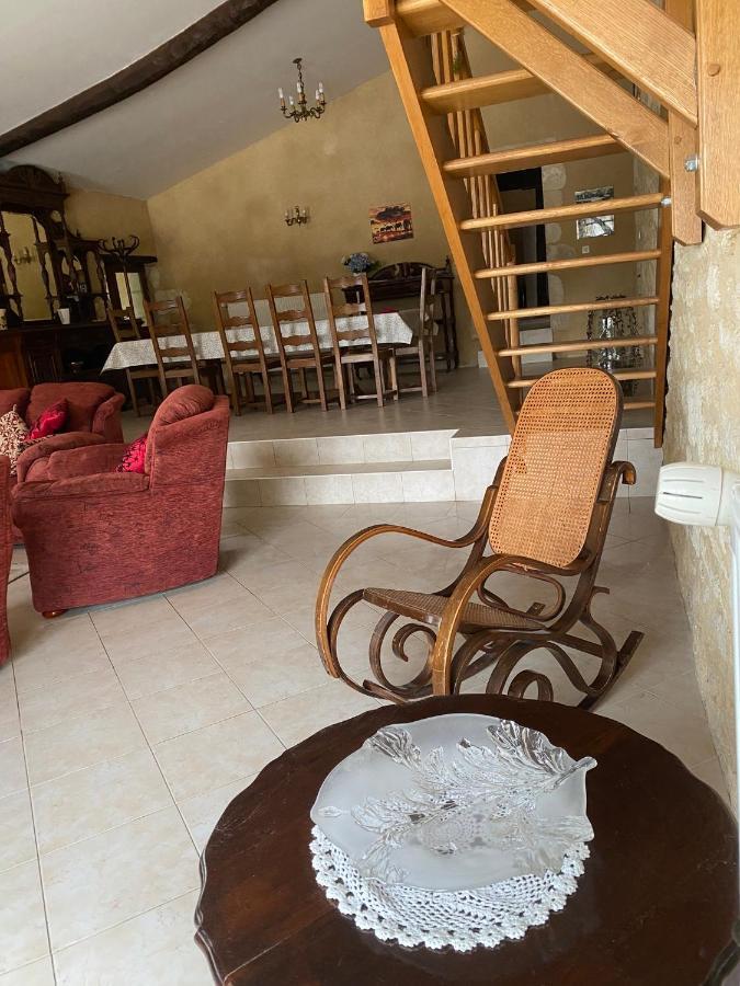 Maison Entre Dordogne Et Gironde Avec Piscine Minzac Extérieur photo
