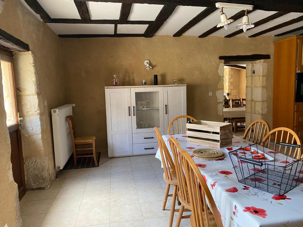 Maison Entre Dordogne Et Gironde Avec Piscine Minzac Extérieur photo